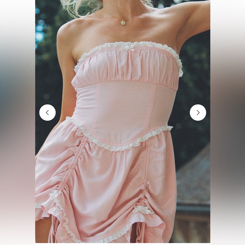 Scarlett rose adjustable mini dress